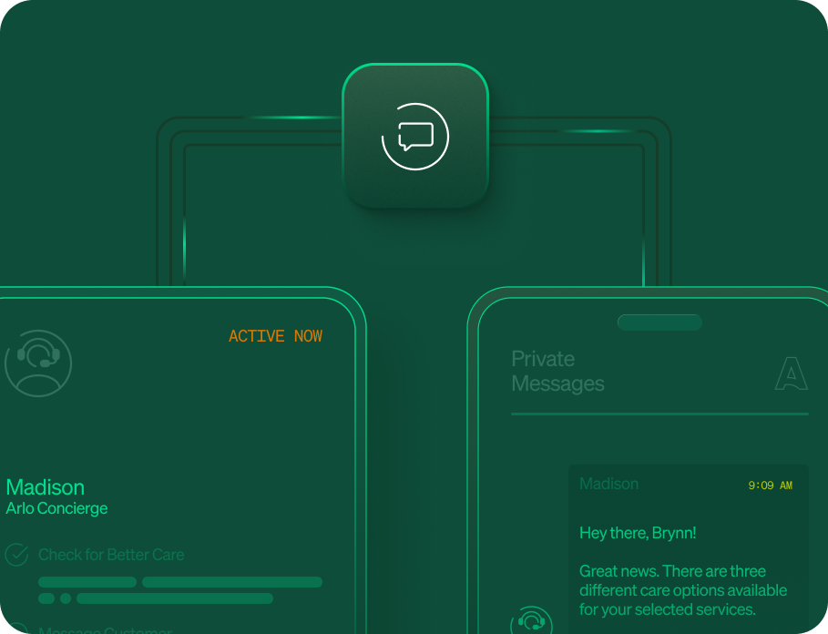 The concierge proactively checks in when better care options are available—ensuring employees always get the highest value care with less effort.